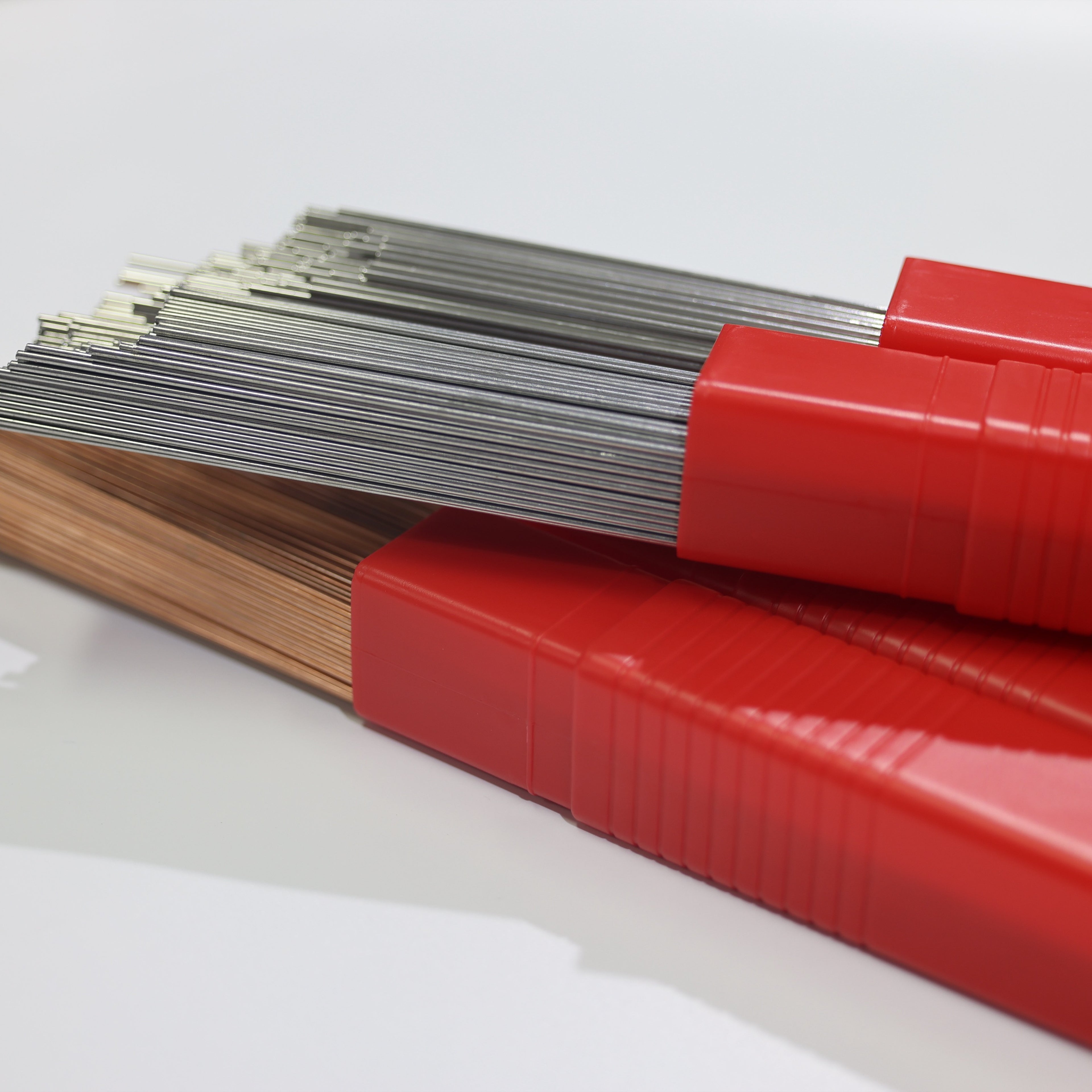 MSIWELD welding wires and red storage tubes